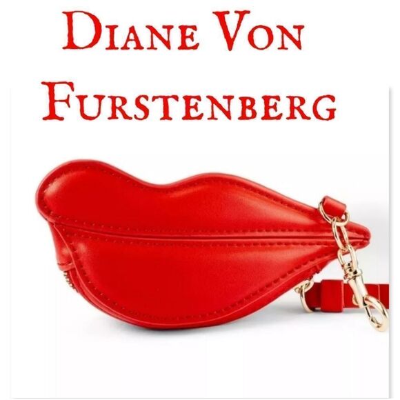 NWT Diane Von Furstenberg Zipper Coin Purse - Picture 1 of 12